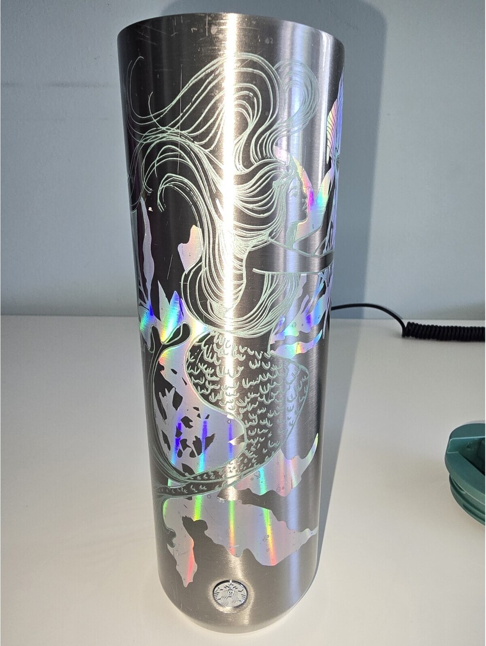 Starbucks 2022 Anniversary Siren Mermaid Stainless Steel Tumbler 16 Oz